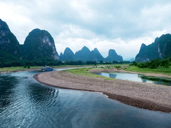 Rivierlandschap — Stockfoto