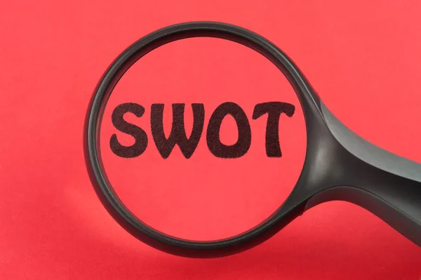 Concepto de Swot — Foto de Stock