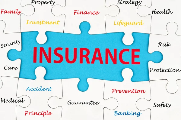 Insurance concept word cloud — Stock Photo, Image