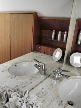 modern özel çelik musluk detay
