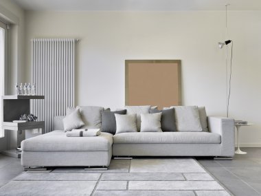 Modern living room clipart