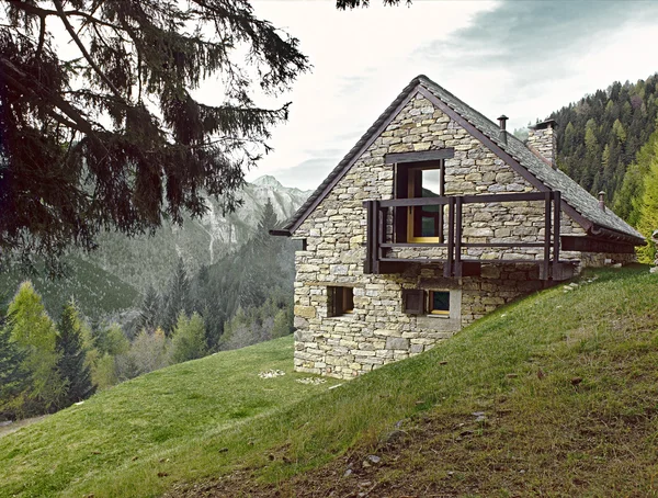 Italian stone house — Stock Photo, Image