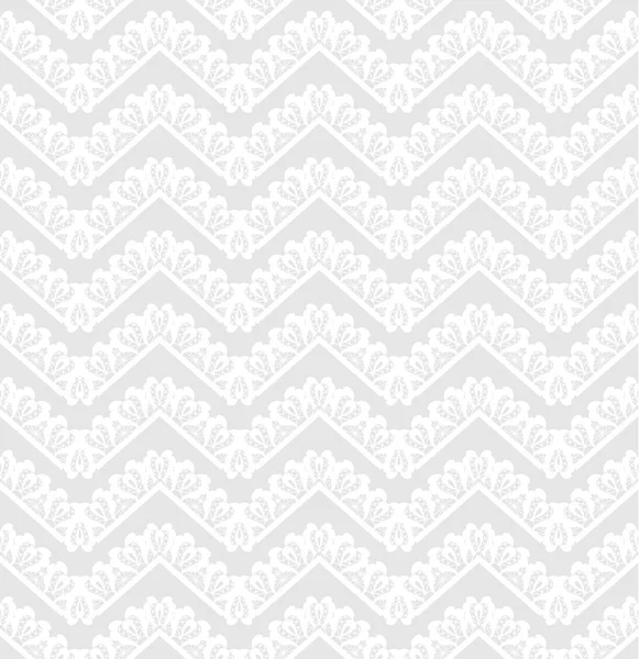 Dentelle motif sans couture avec chevron — Image vectorielle