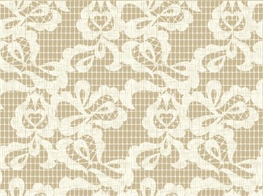 dantel vektör kumaş seamless modeli