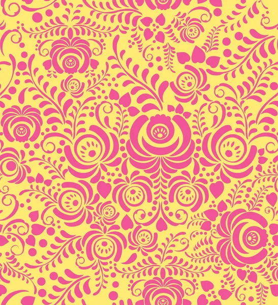 Seamless Floral Pattern — Stock Vector