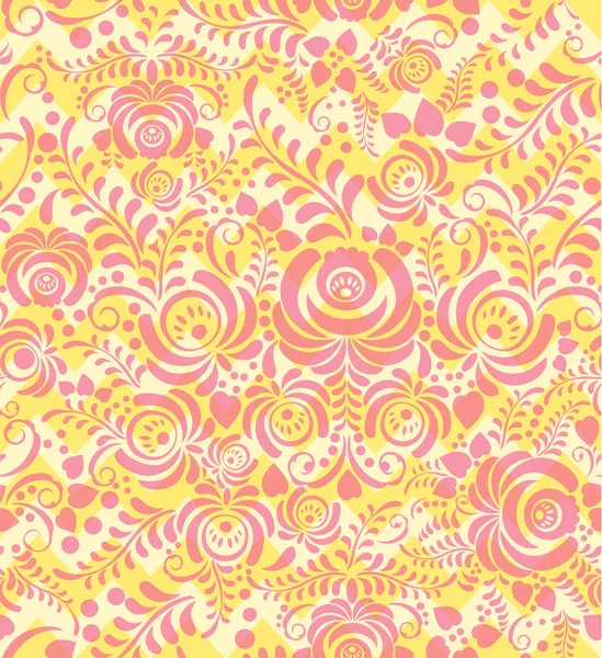 Seamless Floral Pattern — Stock Vector