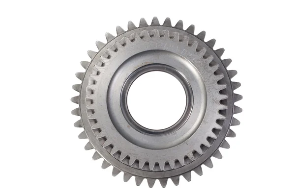 Cog wheels isolated on white background — Stock Photo, Image