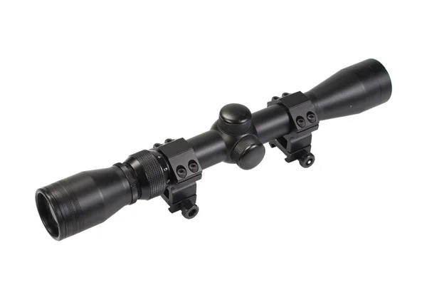 Rifle scope isolate on white — Stock Photo, Image