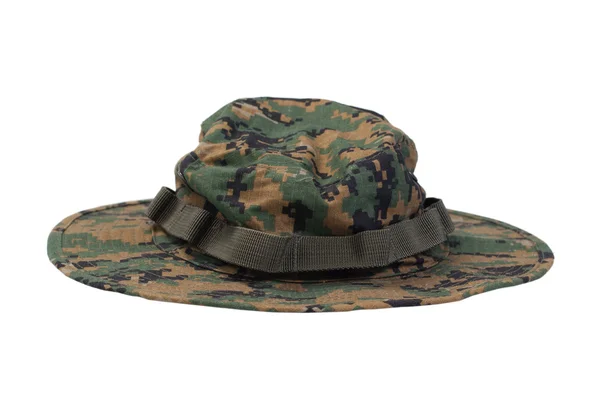 Camouflage boonie hoed — Stockfoto