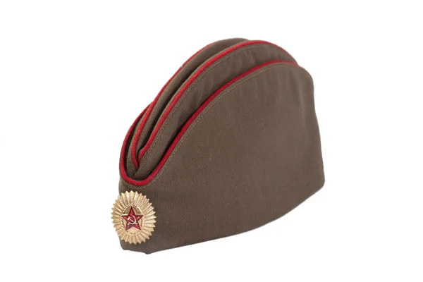 Soviet Army officers forage-cap — Stock Photo, Image