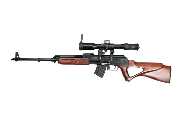 Kalashnikov baserade prickskyttegevär — Stockfoto