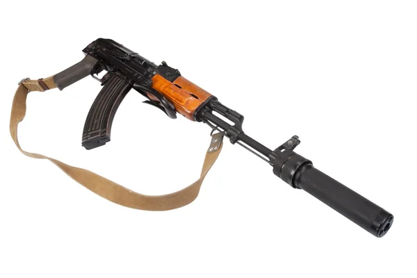 Kalashnikov con silenciador —  Fotos de Stock