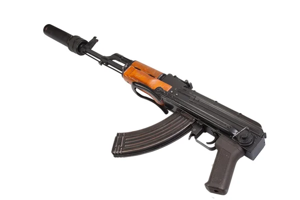 Kalashnikov specnaz med ljuddämpare — Stockfoto