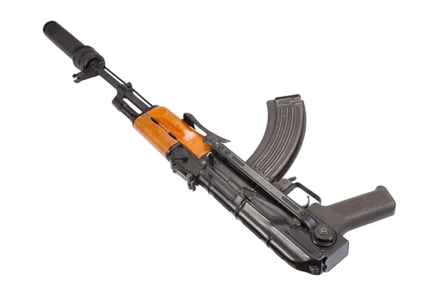 Kalashnikov specnaz met demper — Stockfoto