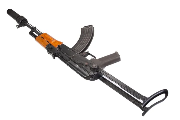 Kalashnikov specnaz com silenciador — Fotografia de Stock