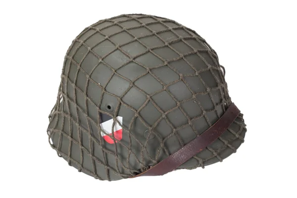 Casco del ejército alemán Período de la Segunda Guerra Mundial — Foto de Stock