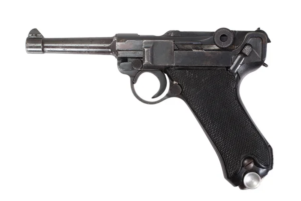 Pistolet Luger p08 parabellum — Zdjęcie stockowe