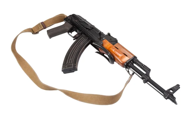 Kalashnikov ak47 geïsoleerd op wit — Stockfoto