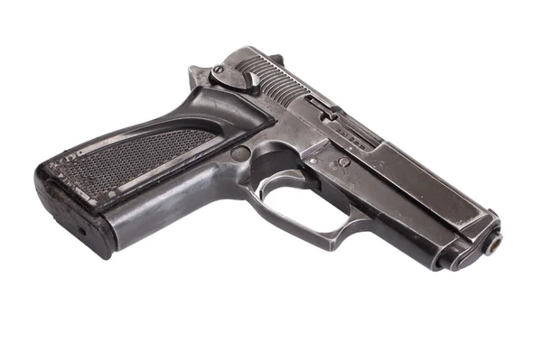Pistola de mano aislada sobre fondo blanco —  Fotos de Stock