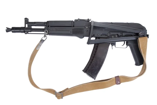 Kalashnikov ak105 moderna gevär på vit — Stockfoto