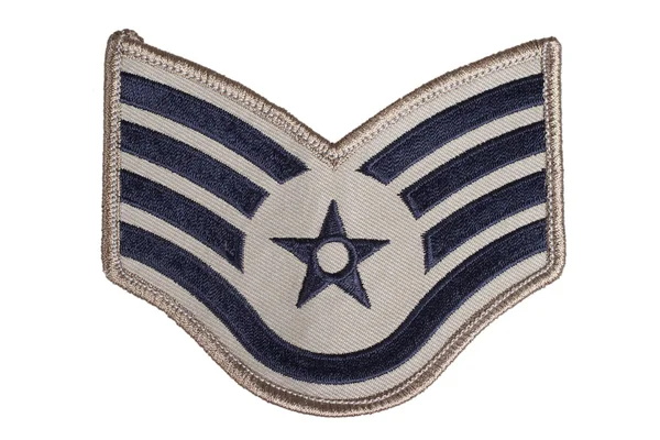 Звание сержанта ВВС США — стоковое фото