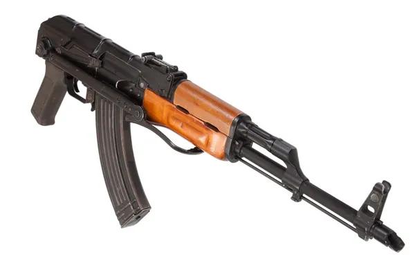 Kalashnikov AK47 com silenciador — Fotografia de Stock