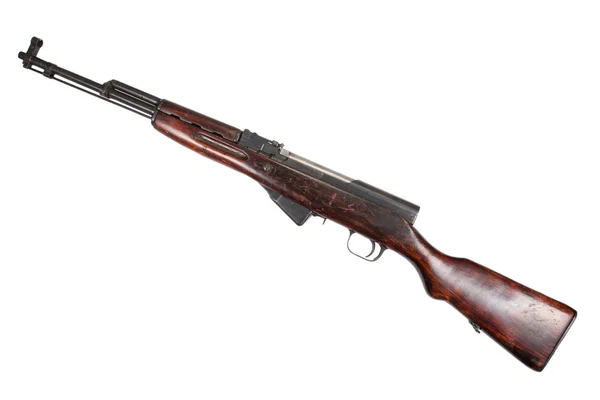 Carabina semiautomática soviética SKS — Foto de Stock