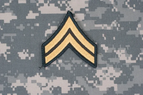 Noi uniforme dell'esercito con caporale patch rango — Foto Stock
