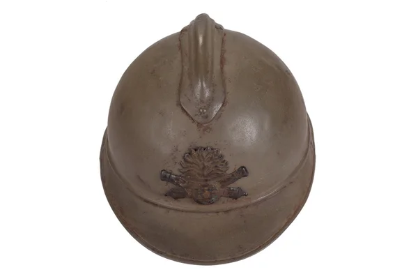 WW1 сталеві шолом — стокове фото