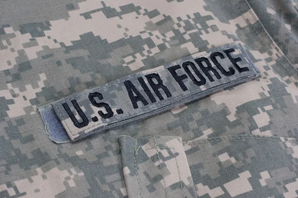 美国空军部队制服 — 图库照片