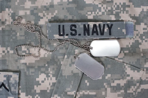 米国海軍の制服を偽装 — ストック写真