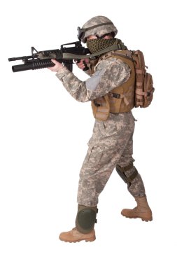 U.S. Army Infantryman clipart