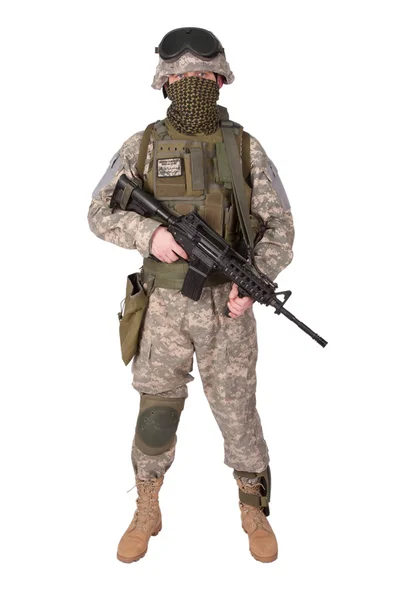 Żołnierz armii Stanów Zjednoczonych — Zdjęcie stockowe