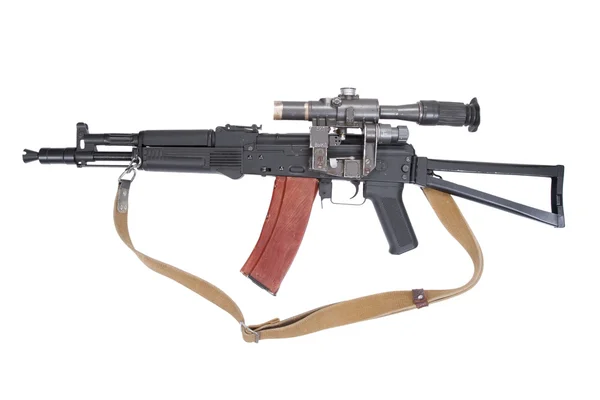 Fusil d'assaut ak105 avec visée optique — Photo