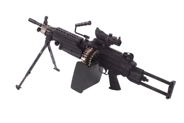 M249 metralhadora — Fotografia de Stock