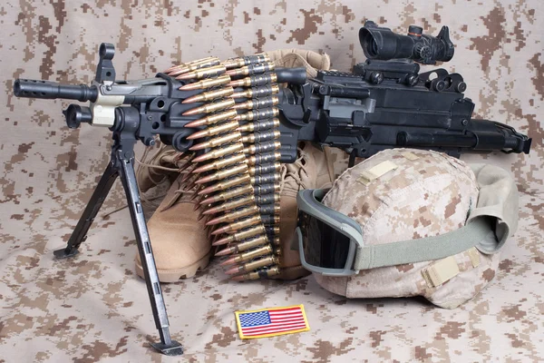 US Marines background — Stock Photo, Image