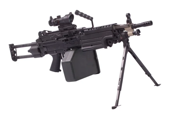 Karabin maszynowy M249 — Zdjęcie stockowe