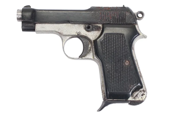 Old vintage handgun — Stock Photo, Image