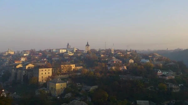 Utsikt Över Den Gamla Staden Kamianets Podilskyi Ukraina — Stockfoto