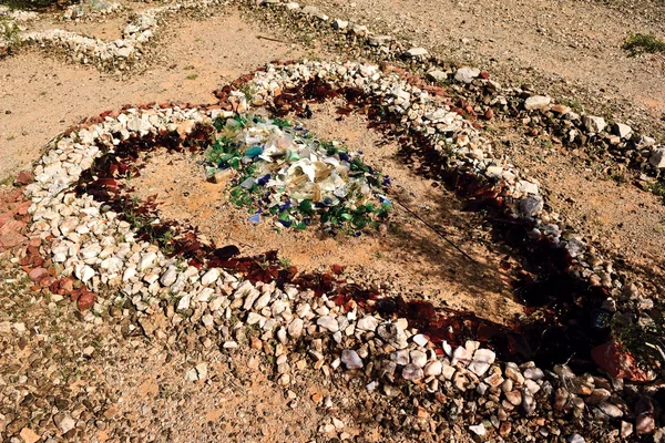Kamenné srdce Patrik arizona — Stock fotografie