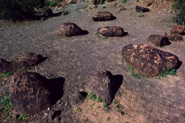Los petroglifos de rocky point arizona closeup —  Fotos de Stock