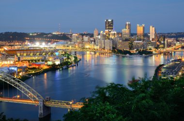 Pittsburgh manzarası
