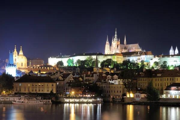 Praga noche — Foto de Stock