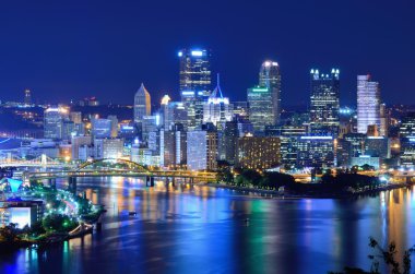 Pittsburgh Skyline clipart