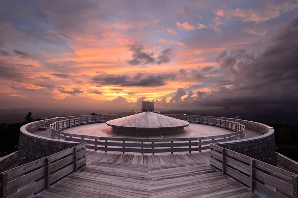 Bergstopp observatory — Stockfoto