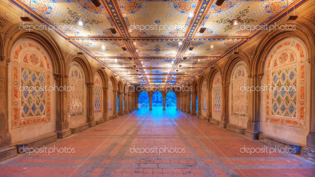 Bethesda Terrassenunterführung Stockfoto © sepavone