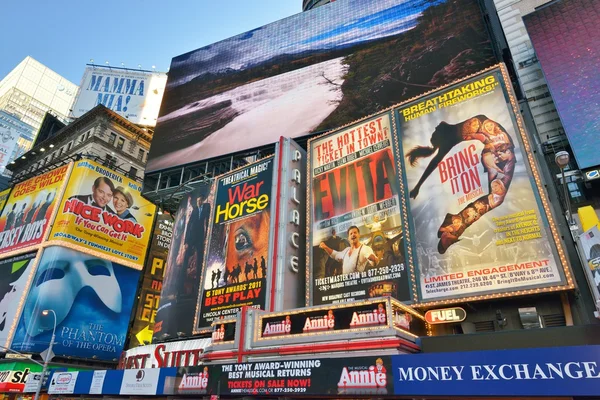 Times Square Νέα Υόρκη — Φωτογραφία Αρχείου