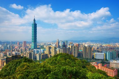 Taipei Skyline clipart