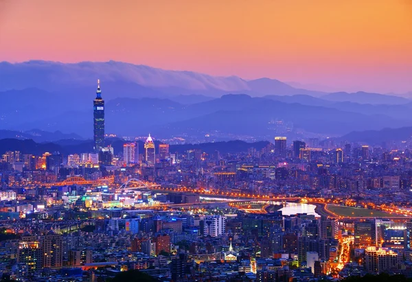 Taipei miejski — Zdjęcie stockowe