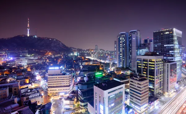 Downtown Seoul — Stock Photo, Image